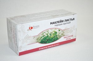 Маклейи листья